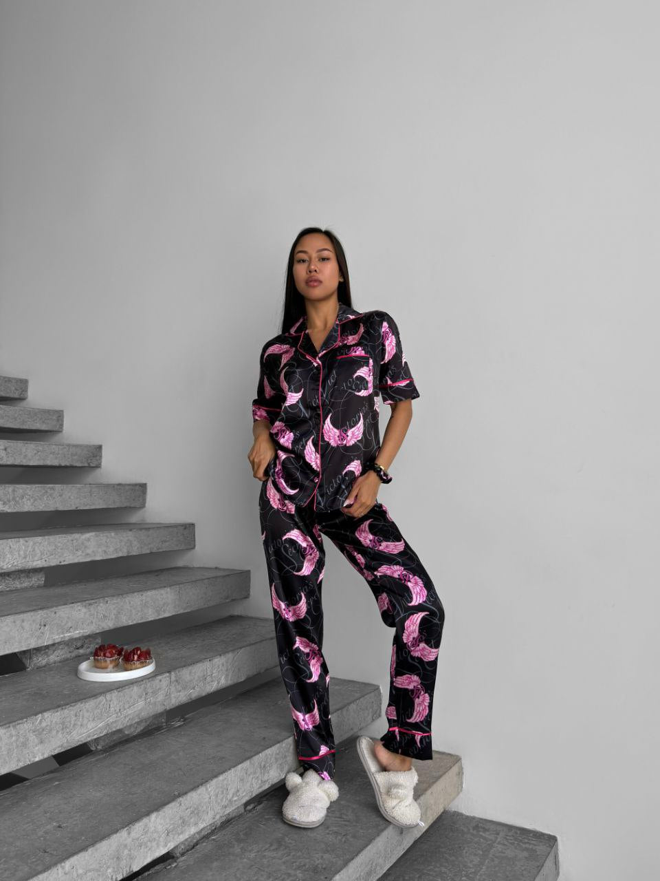 Saten Pijama Takımı - Victoria's Secret