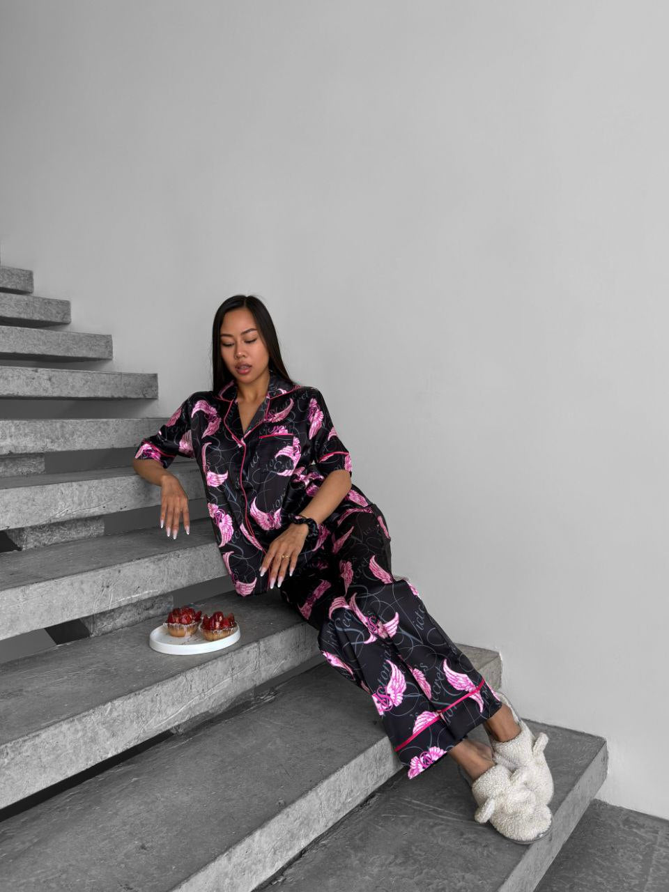 Saten Pijama Takımı - Victoria's Secret
