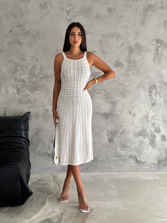 Elegant Midi Dress - Perfect for Evening Events