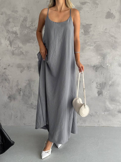 Elegant Sleeveless Maxi Dress - Perfect for Summer Evenings