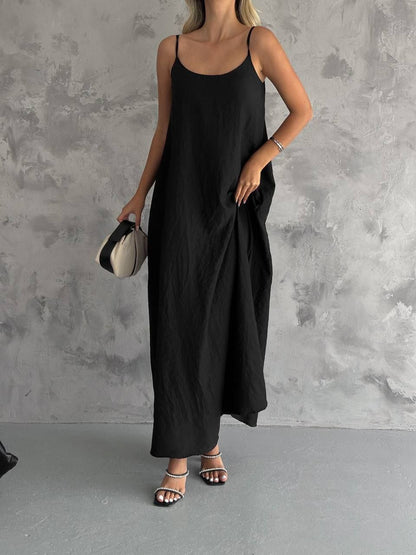 Elegant Sleeveless Maxi Dress - Perfect for Summer Evenings