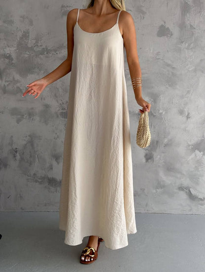 Elegant Sleeveless Maxi Dress - Perfect for Summer Evenings