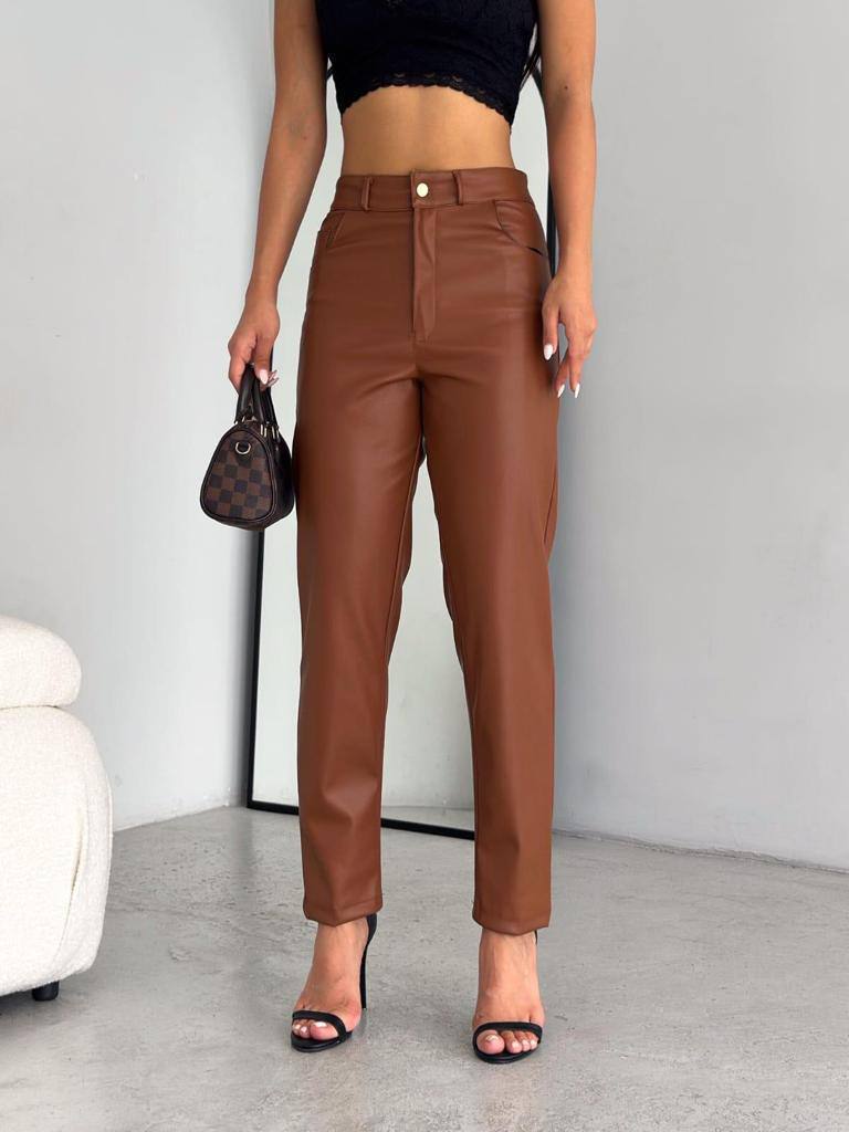 Chic High-Waisted Trousers