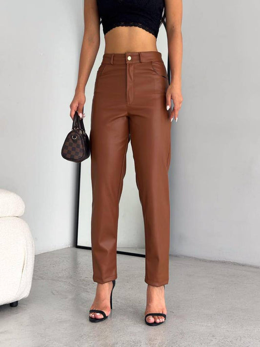 Chic High-Waisted Trousers