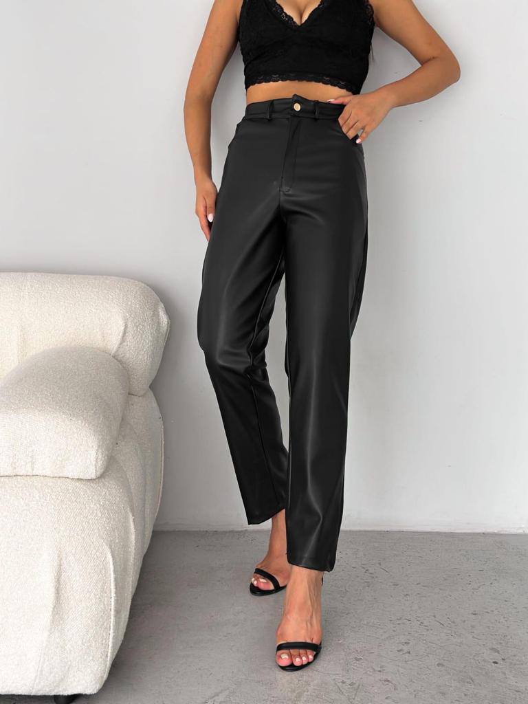 Chic High-Waisted Trousers