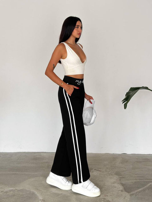 Chic High-Waisted Trousers