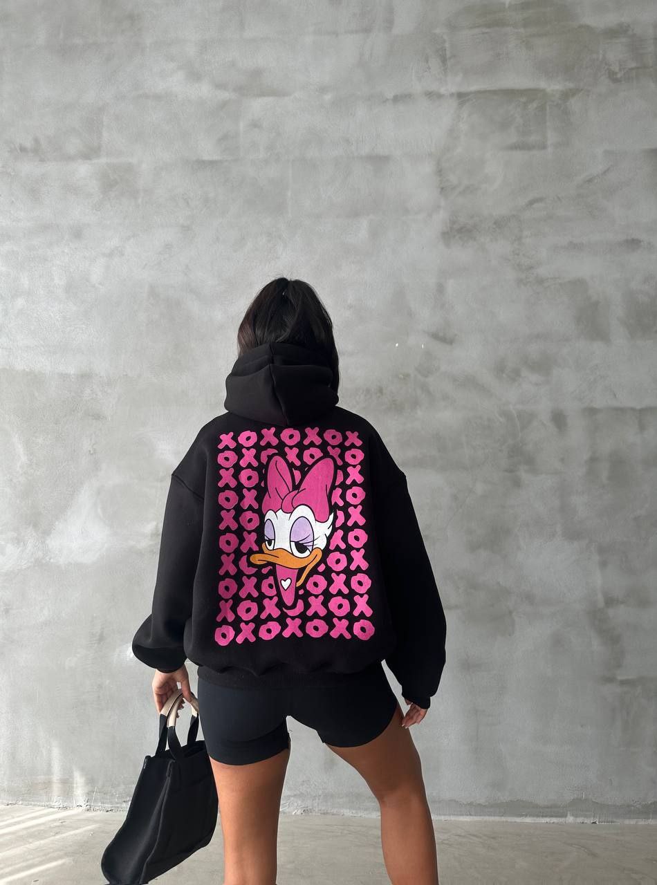 Cartoon Character Graphic Hoodie