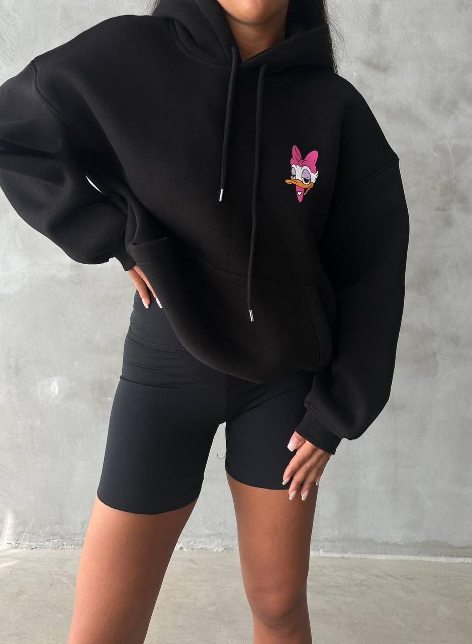 Cartoon Character Graphic Hoodie