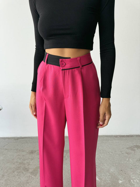 High-Waisted Trousers