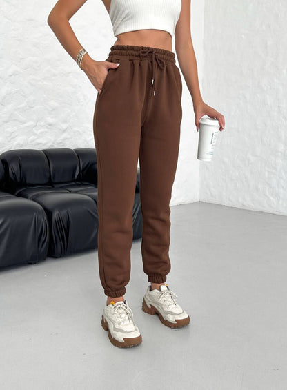 Cotton-Blend Jogger Trousers