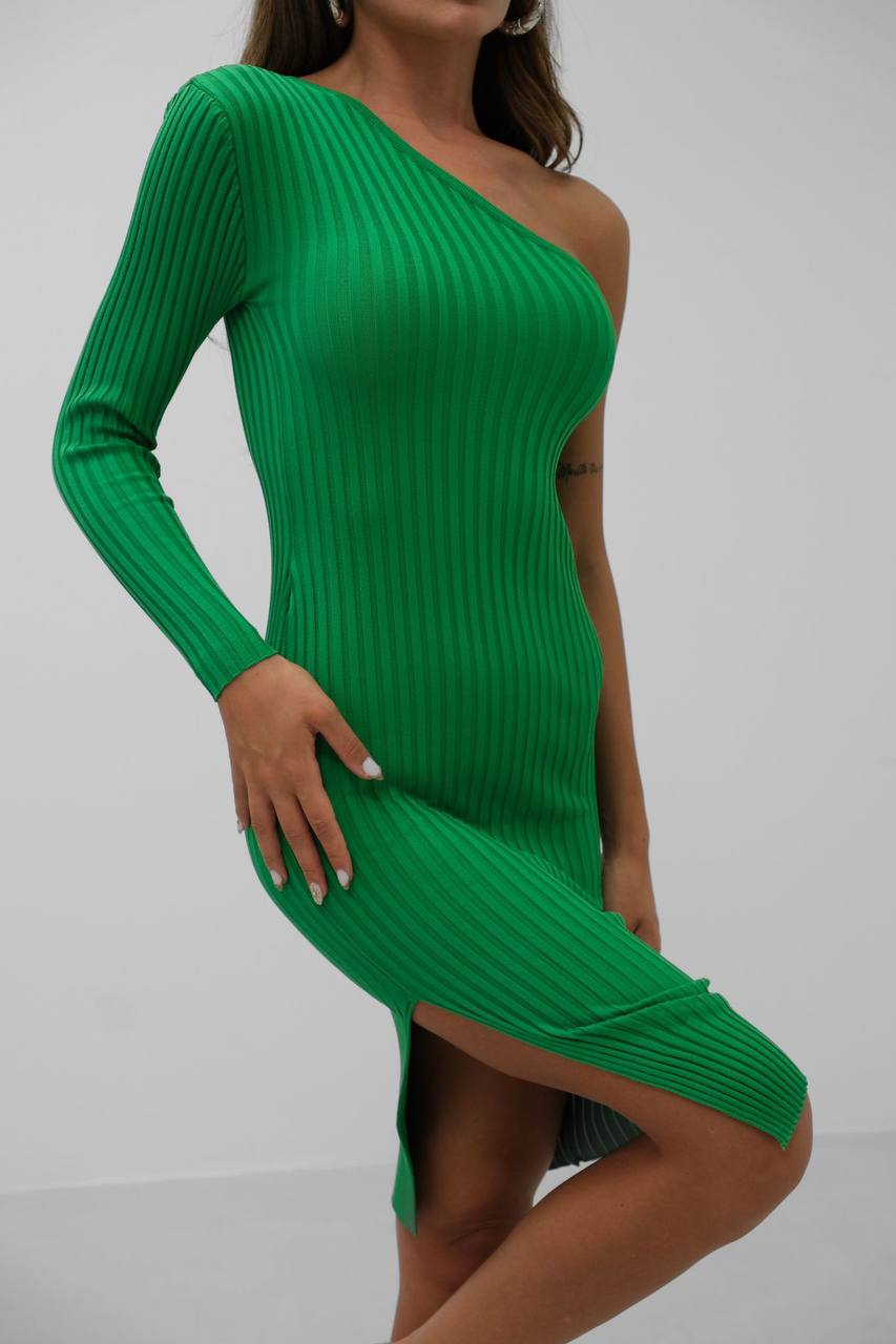 Ribbed Knit Bodycon Dress