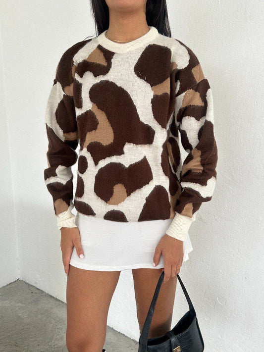 Abstract Pattern Sweater