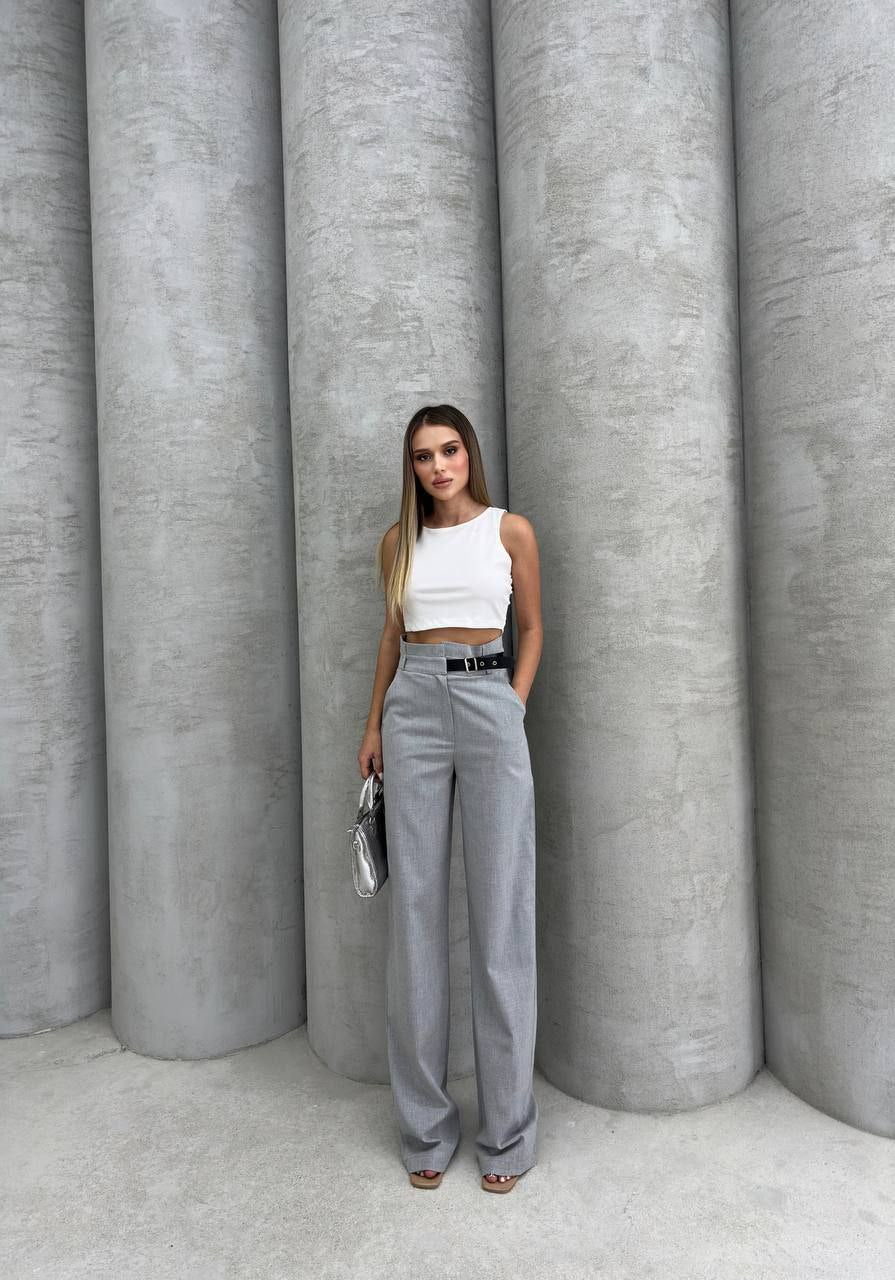 High-Waisted Trousers