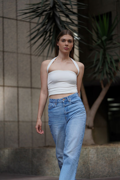 Sleeveless Crop Top