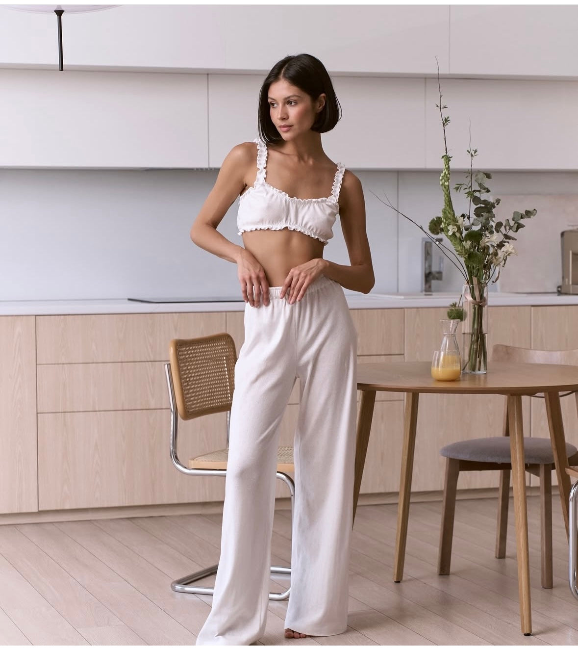 Pamuklu Pijama Takımı 5