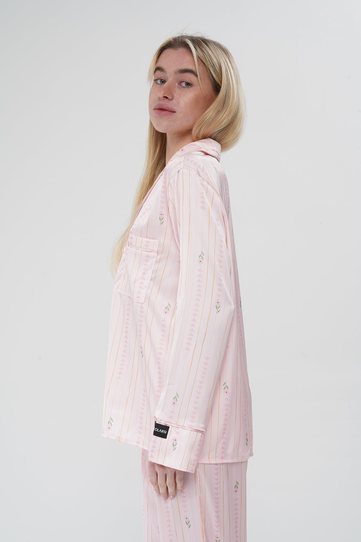 Çiçekli Pembe Pijama Takımı | COCOLARSİ - Modaludo