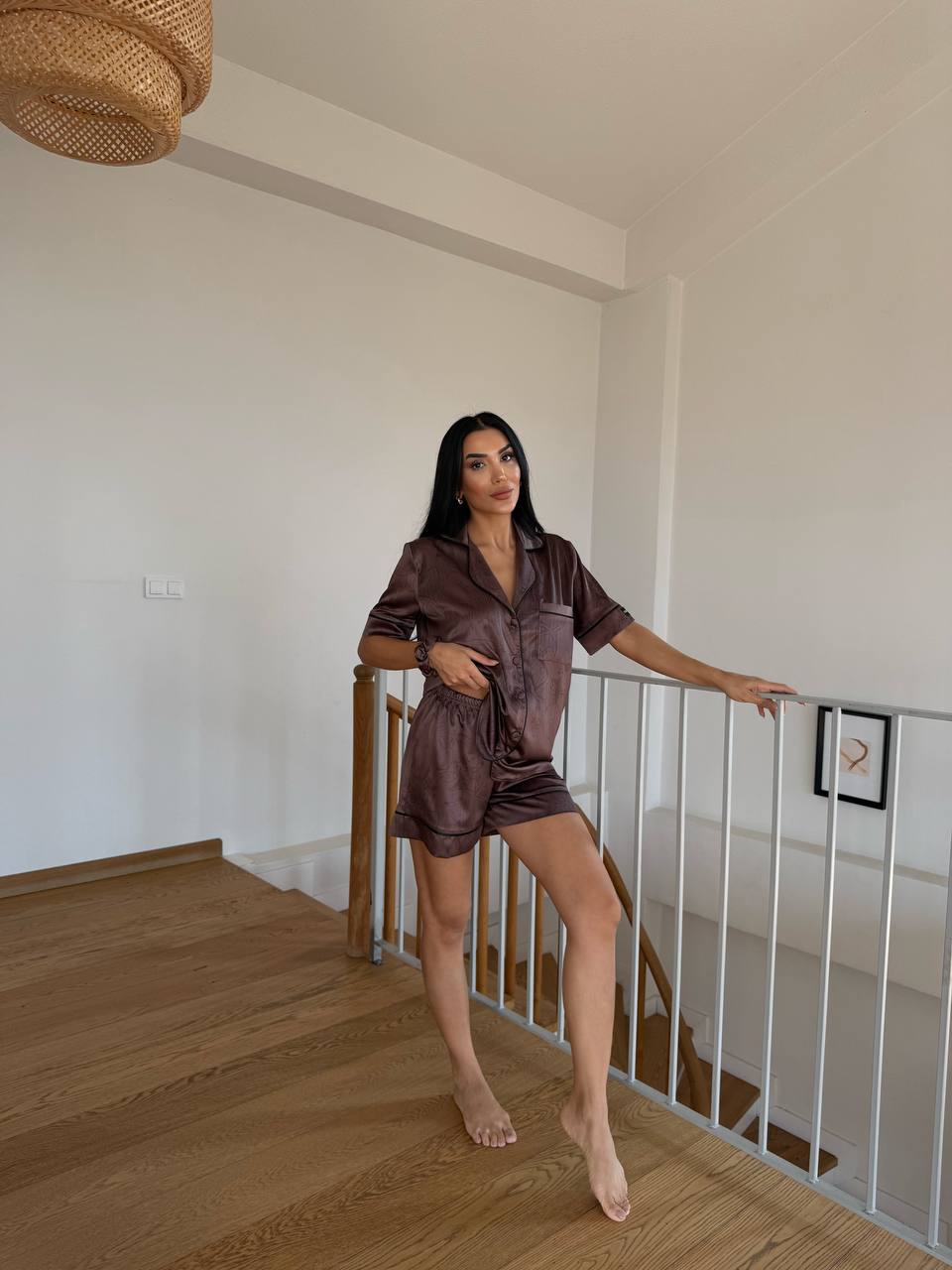 Kakao Kahvesi - Pijama Takımı | COCOLARSİ - Modaludo