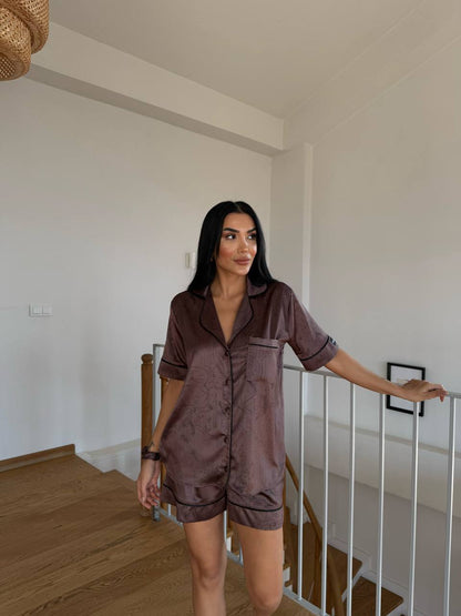 Kakao Kahvesi - Pijama Takımı | COCOLARSİ - Modaludo