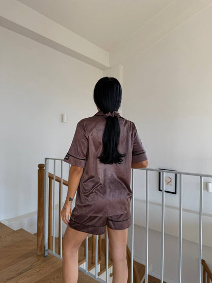 Kakao Kahvesi - Pijama Takımı | COCOLARSİ - Modaludo