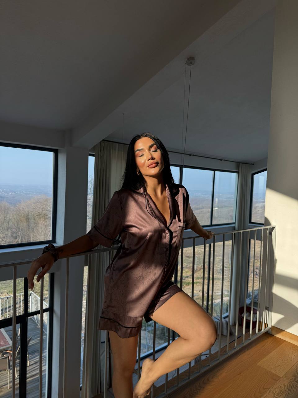 Kakao Kahvesi - Pijama Takımı | COCOLARSİ - Modaludo