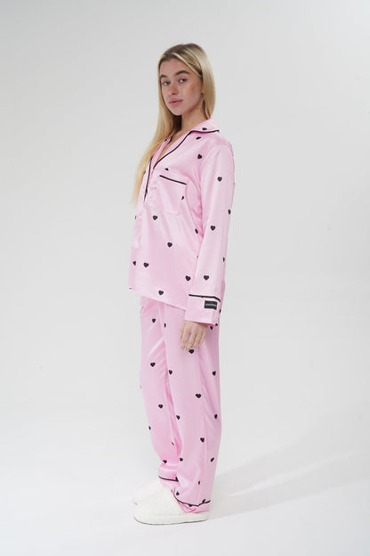 Kalpli Pembe Pijama Takımı | COCOLARSİ - Modaludo