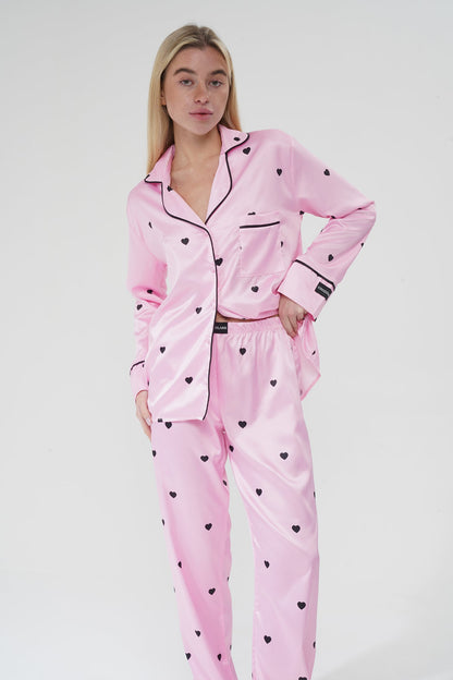 Kalpli Pembe Pijama Takımı | COCOLARSİ - Modaludo