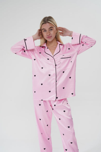 Kalpli Pembe Pijama Takımı | COCOLARSİ - Modaludo