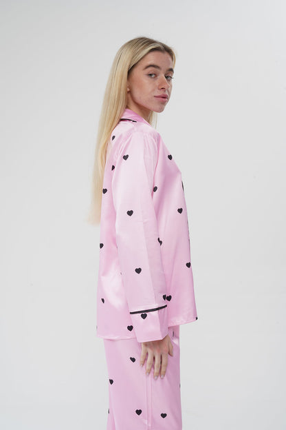 Kalpli Pembe Pijama Takımı | COCOLARSİ - Modaludo