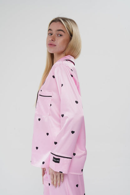 Kalpli Pembe Pijama Takımı | COCOLARSİ - Modaludo