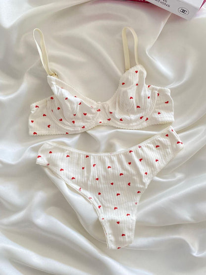 Pamuklu Kalpli Çamaşır Takımı - Modaludo