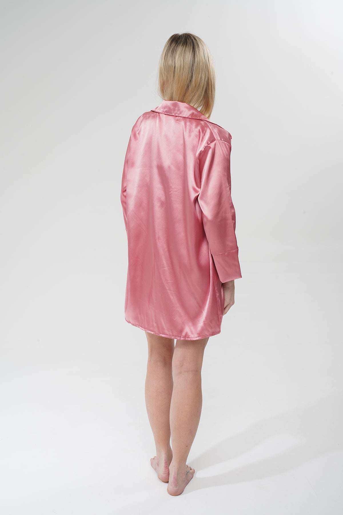 Pembe Üçlü Pijama Takımı | MODALUDO - Modaludo