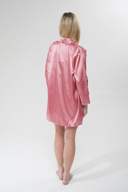 Pembe Üçlü Pijama Takımı | MODALUDO - Modaludo