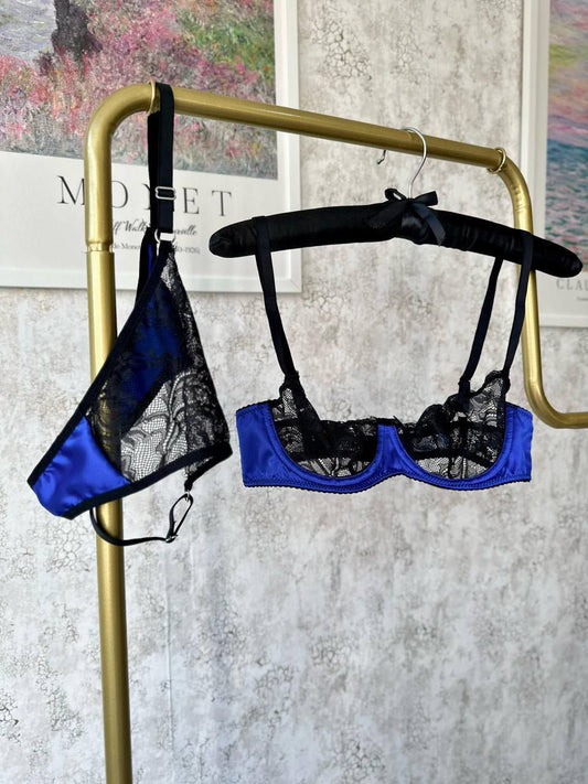 Saten Dantel Detay Takım - Modaludo