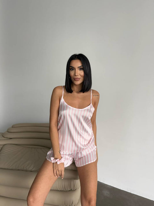Saten Rahat Pijama Takımı - Modaludo
