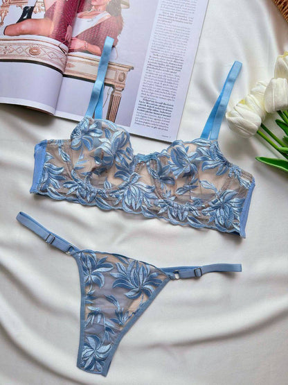 Yaprak Detay İç Çamaşırı Takımı - Modaludo