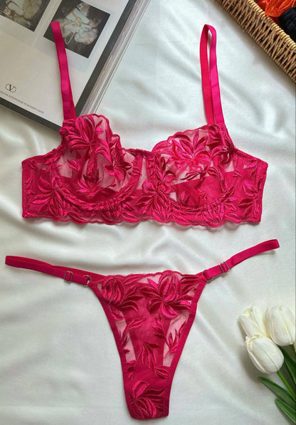 Yaprak Detay İç Çamaşırı Takımı - Modaludo